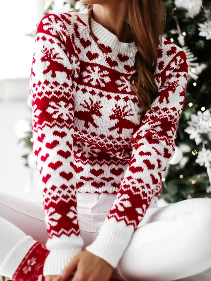 Christmas Theme Knitwear Sweater