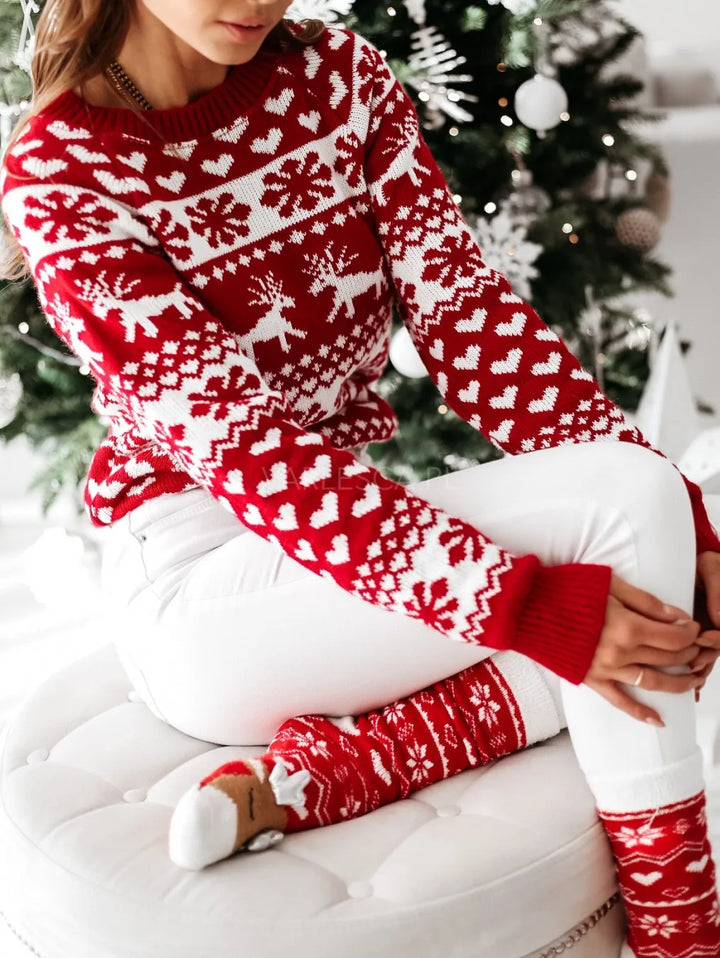 Christmas Theme Knitwear Sweater