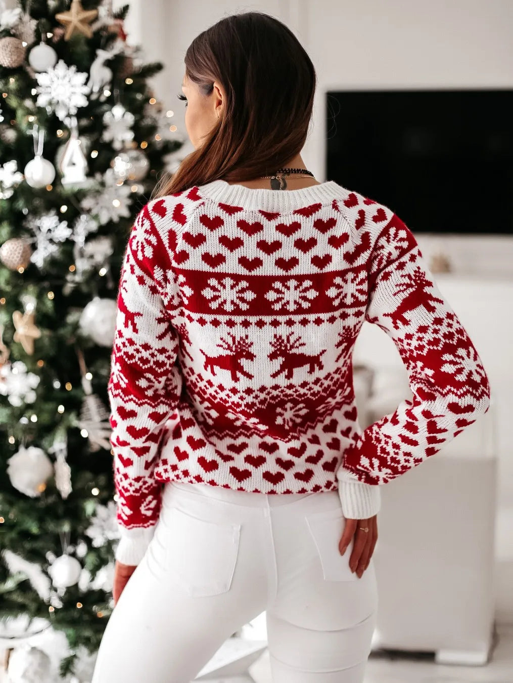 Christmas Theme Knitwear Sweater