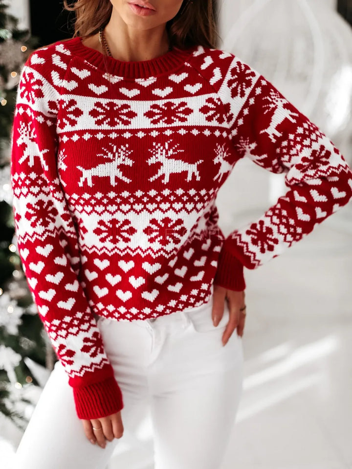 Christmas Theme Knitwear Sweater