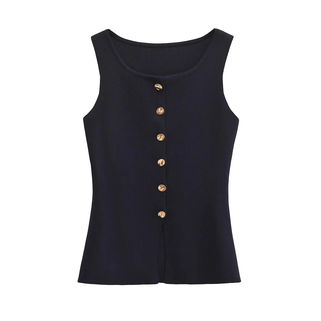 Casual Sleeveless Vest