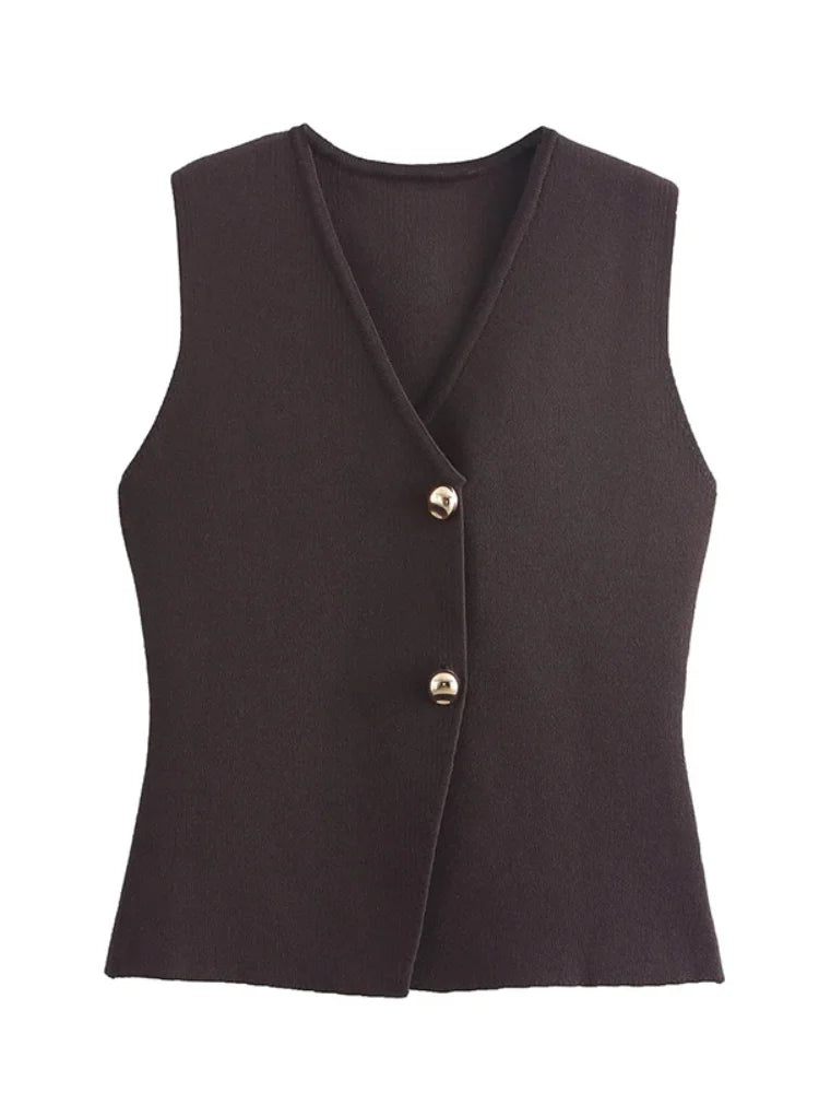 Casual Sleeveless Vest