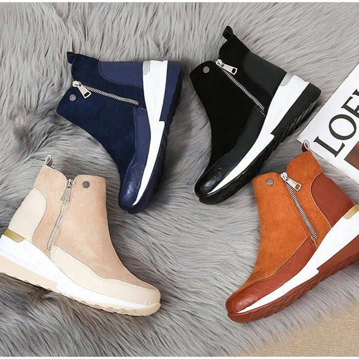 Chunky Sneaker Ankle Boots