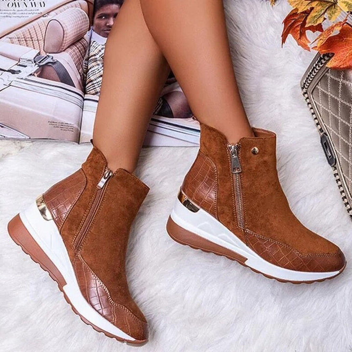 Chunky Sneaker Ankle Boots