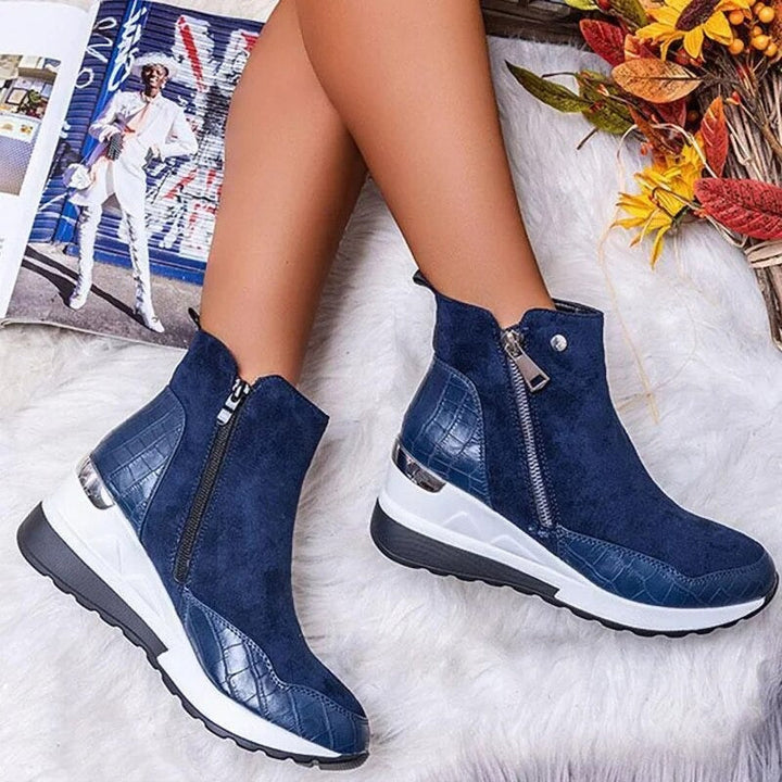 Chunky Sneaker Ankle Boots