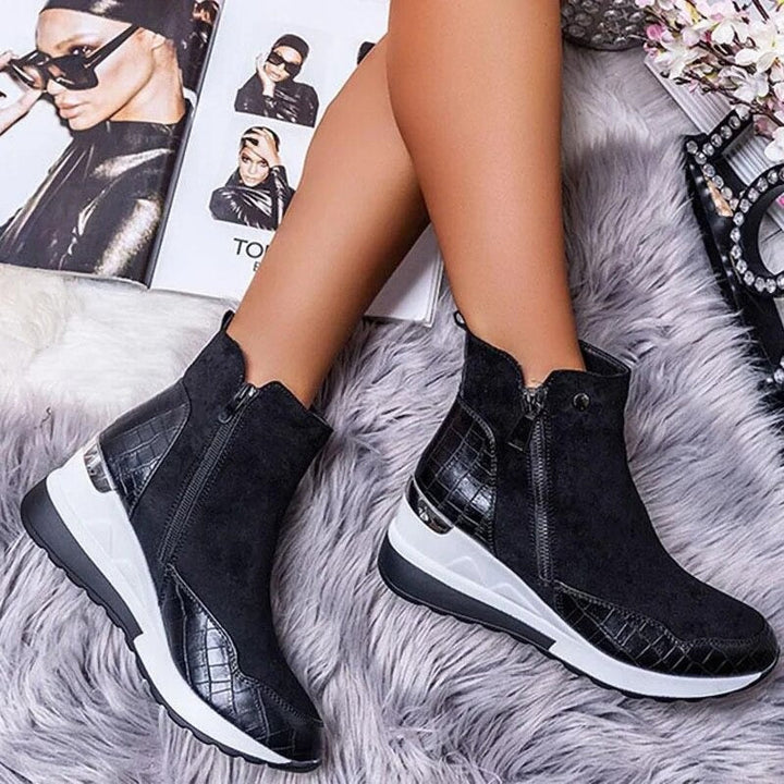 Chunky Sneaker Ankle Boots